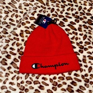Red Champion Beanie